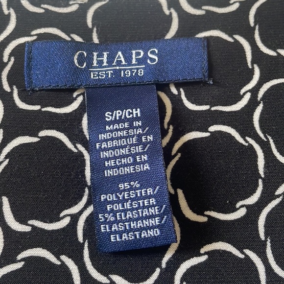 Chaps Black Midi Dress - Picture 4 of 4